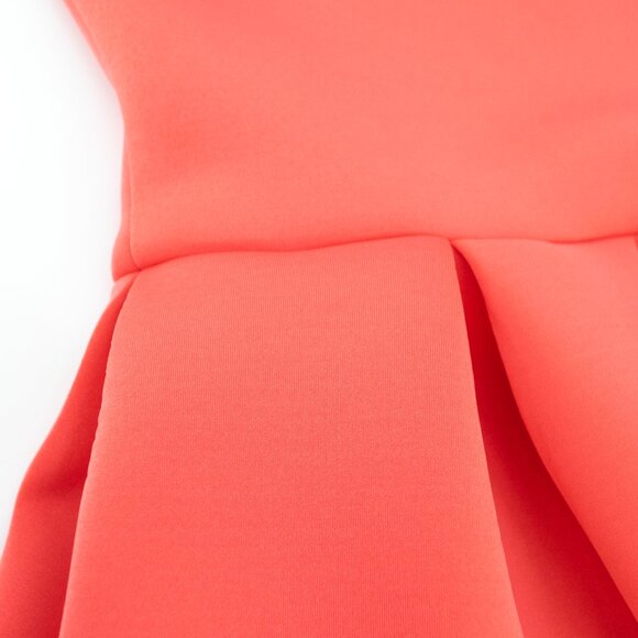 Coral & Pink Scuba Dress - Girl's 14 | Zoe Ltd. - Picture 4 of 4